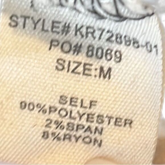 Altar'd Stat Black and White Off the Shoulder Wide Leg Jumpsuit Size Medium - Picture 7 of 10